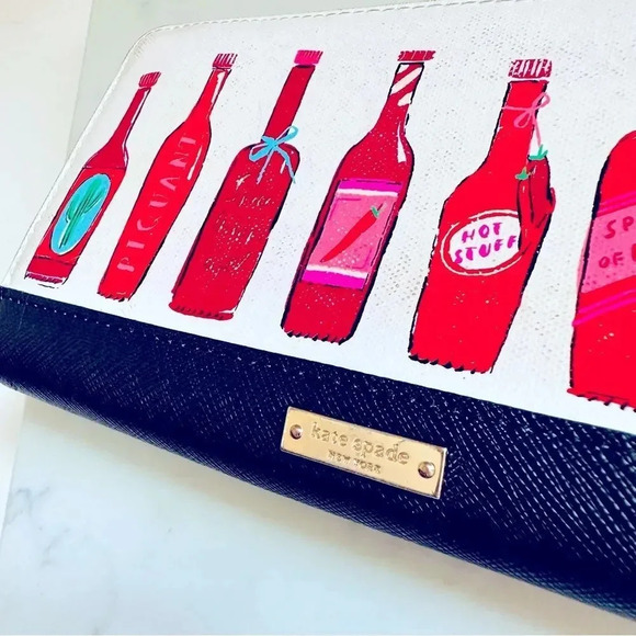 Kate Spade New York Haute Stuff Spice Things Up Large Zip Around Wallet - Picture 3 of 11